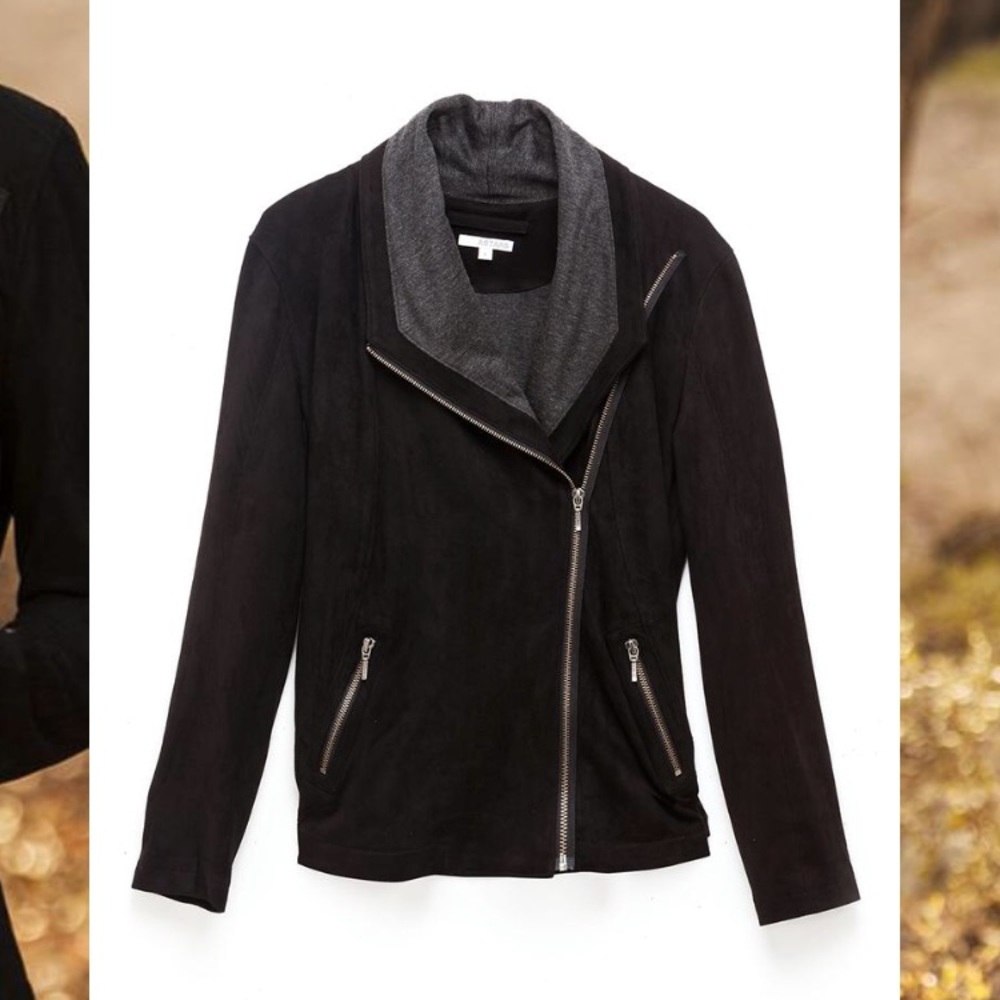 Vegan leather jacket